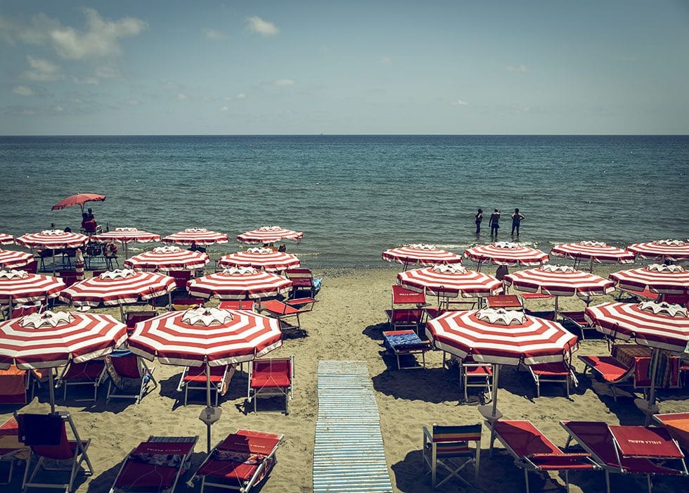 Alassio beach