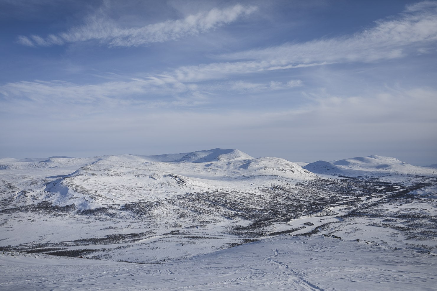 Toppturer i Jämtland Getryggen