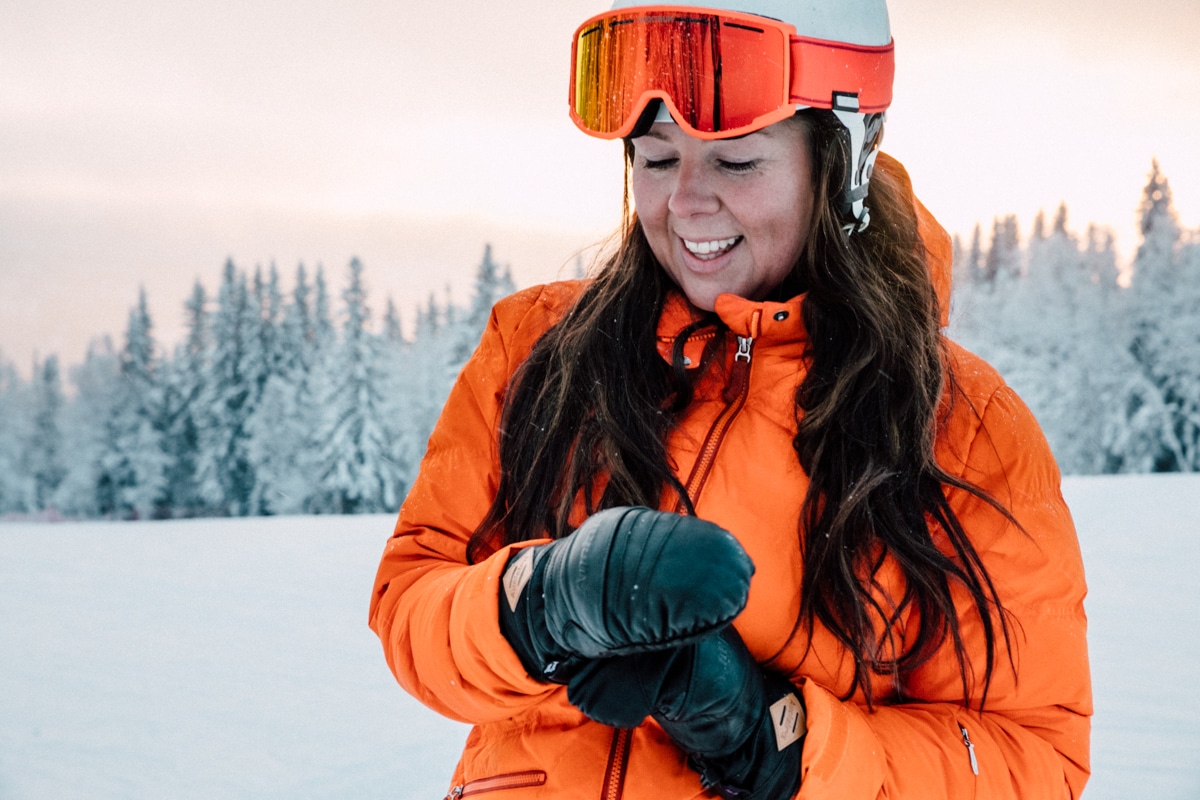 Spektrum goggles Sara Rönne