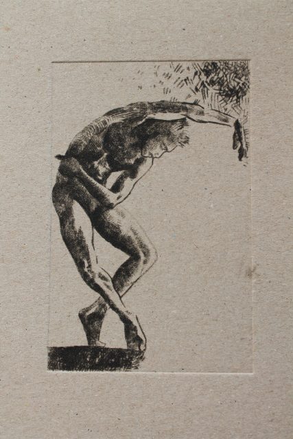 P.d.S,  RESILIENCE - Drypoint on cardboard, print's series, 15 x 21,5 cm - 2024