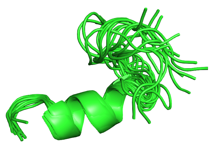 A three-dimensional structure of a small protein determined by NMR spectroscopy