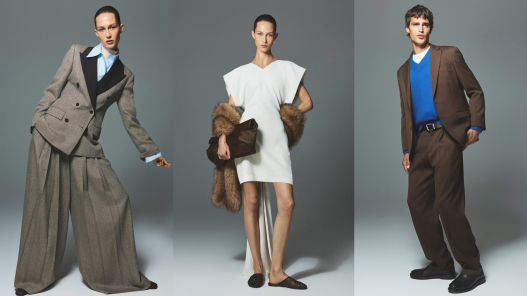 M&S models showcasing the Autumn 2026 collection at London Fashion Week.