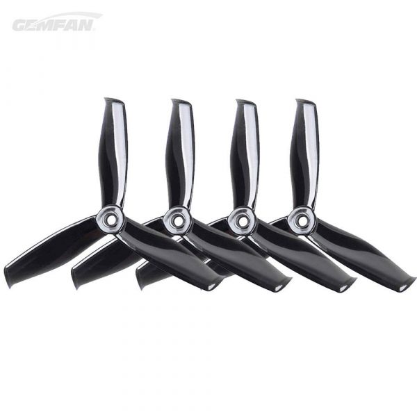 gemfan hulkie 5055s popo propellers 4 stuks black 2