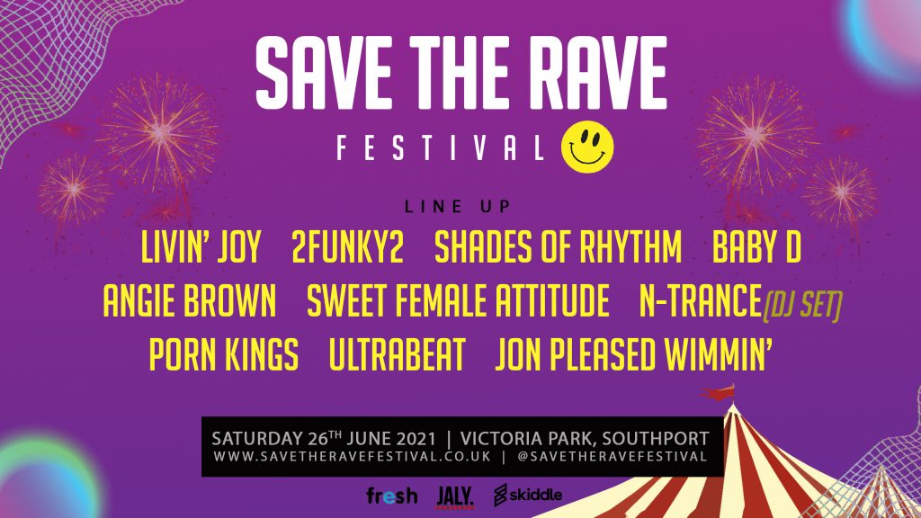 Save The Rave Outdoor 90's Festival Tickets Now On Sale