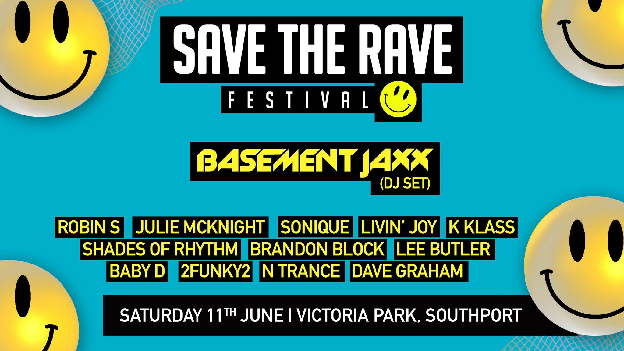 Save The Rave Outdoor 90's Festival Tickets Now On Sale