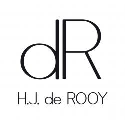 H.J. de Rooy – logo zwart