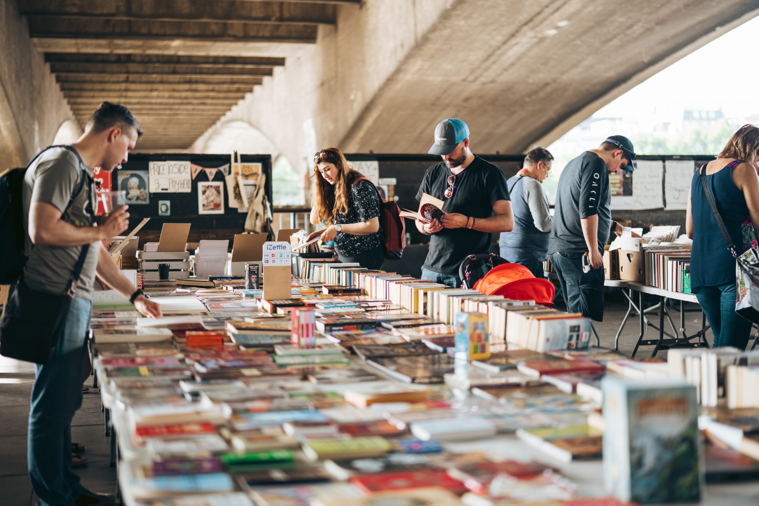 South Bank book stall