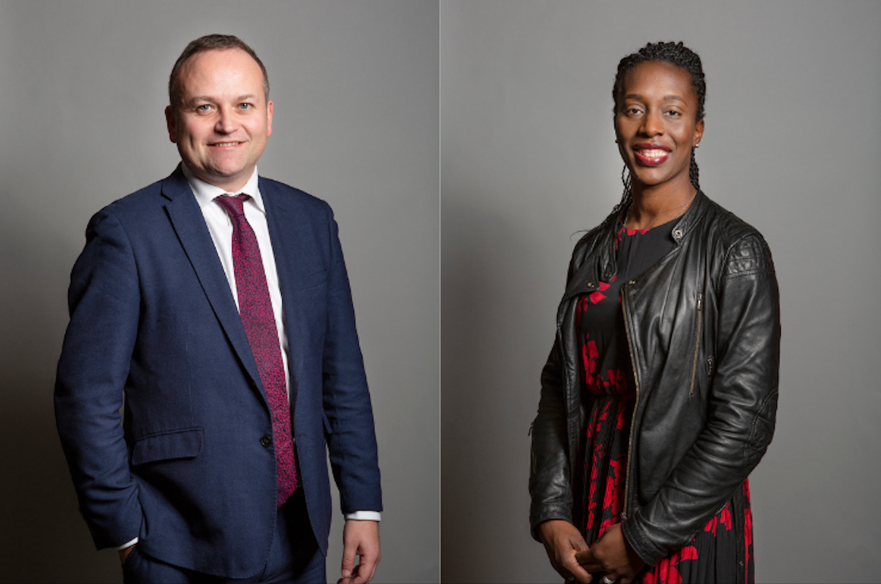 Images of Neil Coyle MP and Florence Eshalomi MP