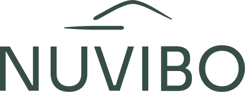 Nuvibos logo i mørkegrøn, kunde hos Scan360