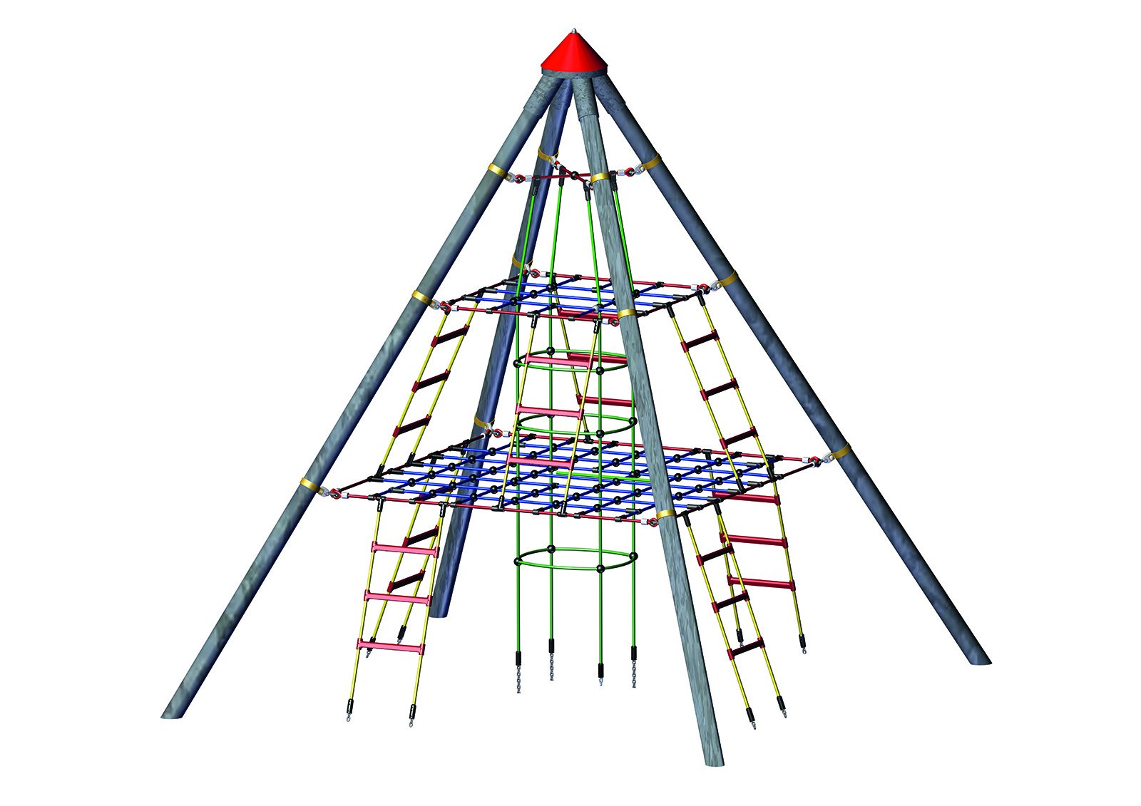 Klätter wigwam midi