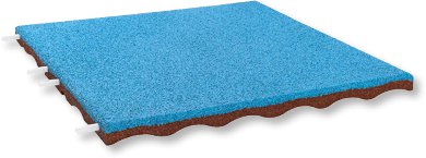 EUROFLEX® fallskyddsplattor EPDM – Aqua