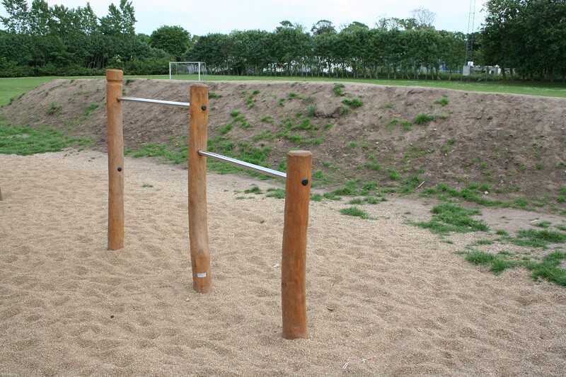 Volträcke i robinia, 2 nivåer