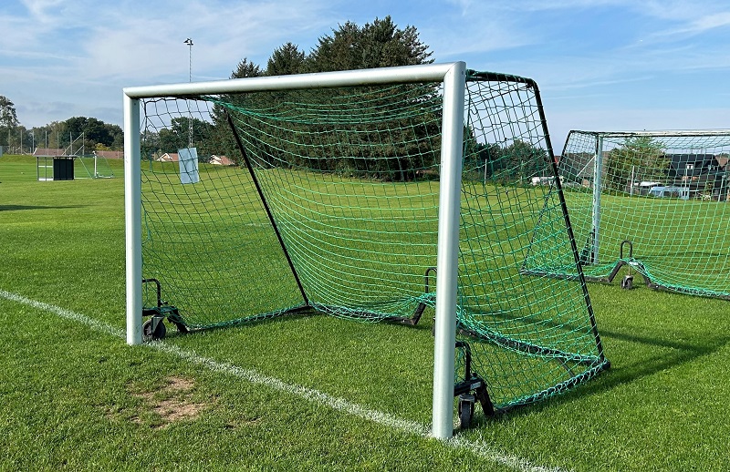 Fotbollsnät till juniormål (5-manna) 100 mm maska