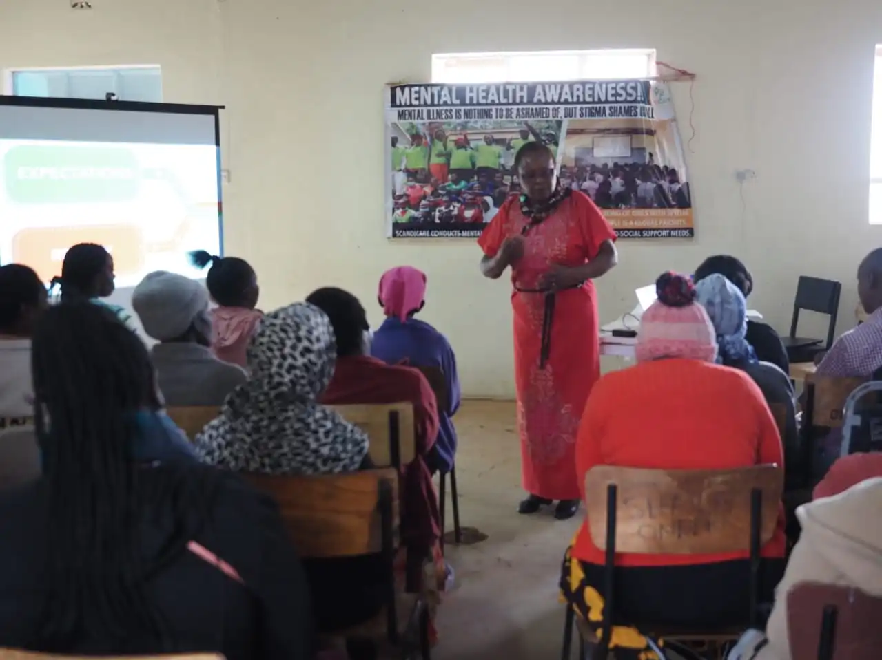 There are a lot of myths around the cause of mental health illnesses in the society. These myths form the foundations of stigma towards caregivers & children with special needs. Our counsellor, Dr Margaret, educated the caregivers on the need to understand the causes of mental health illnesses to help them protect their children from harm and stigma associated with the myths.