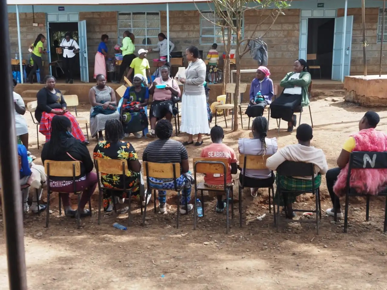 The caregivers joined focused group discussions to share their experiences in raising children with special needs. These groups form a safe space for the parents to open up about their challenges, stigma, victories and losses with others that could have gone through the same.