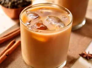 Gepeperde ijsgekoelde chai