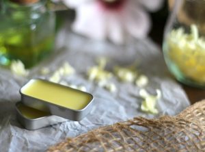 Winterglow solid perfume met mirre