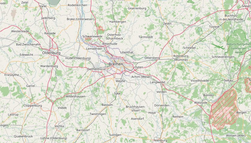 Kartenausschnit: Openstreetmap.org