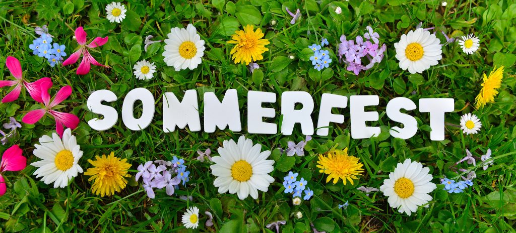 Save the date: SOMMERFEST 11.07.