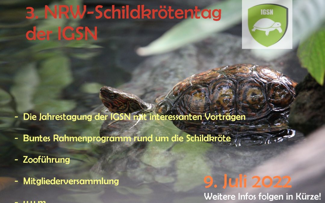 9. Juli 2022: NRW-Schildkrötentag