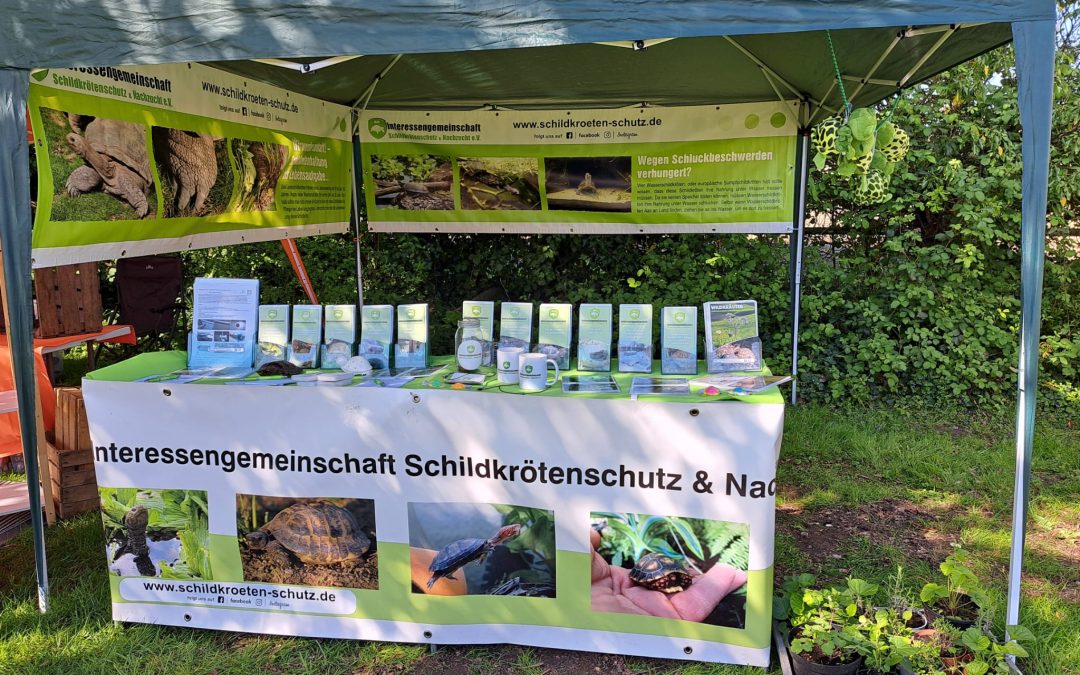Infostand auf dem Frühlingsfest 2025 der Tierfreunde Lüdinghausen