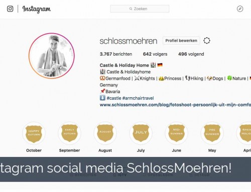 SchlossMoehren instagram social media kanaal