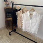 Kanten blouse top dames