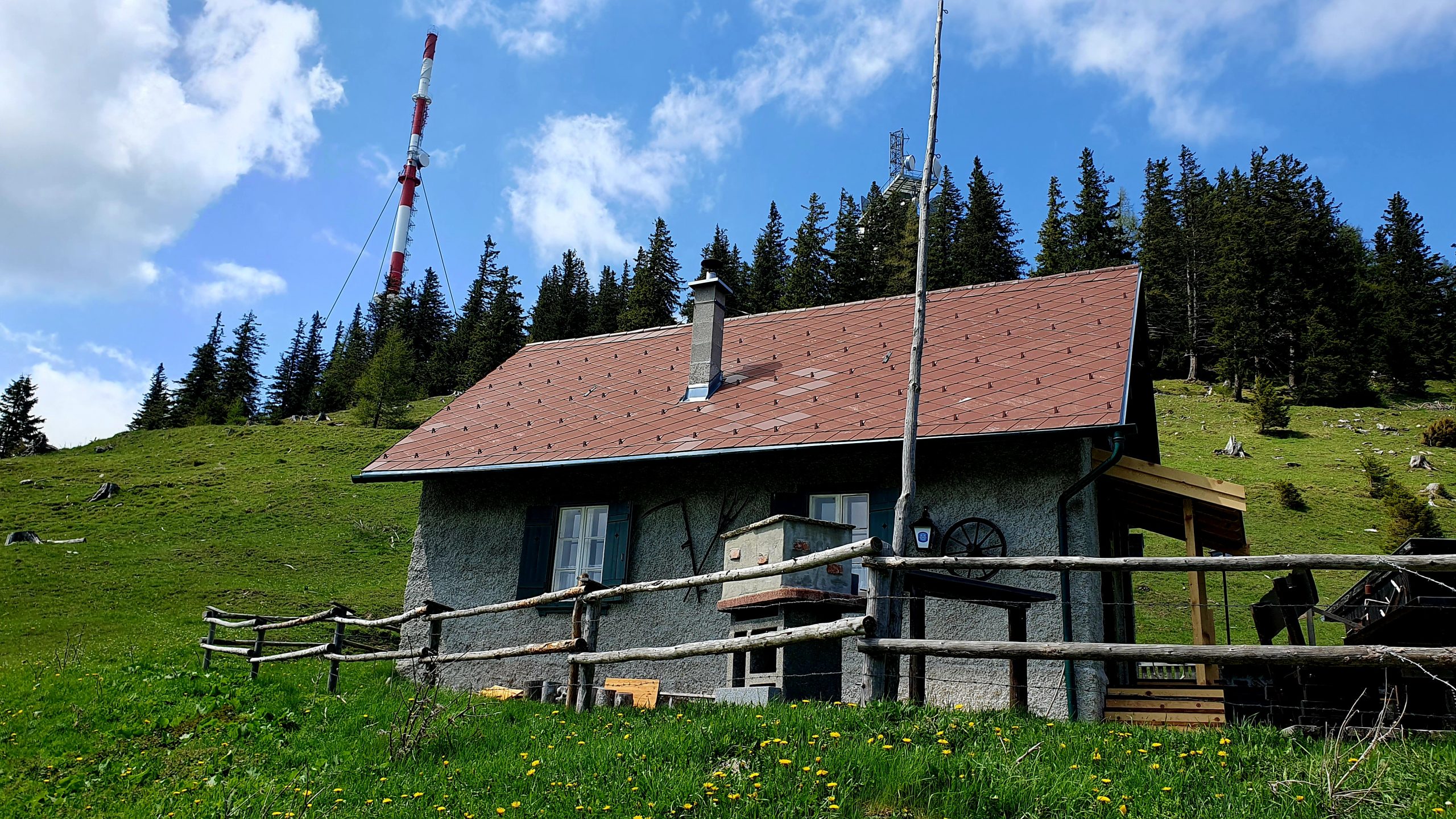 Almhütte aud sem Sonnwendstein