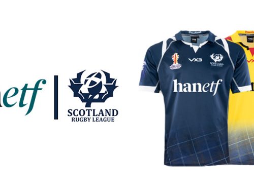 HANetf sponsors Scotland Rugby League for this Autumn’s Rugby League World Cup