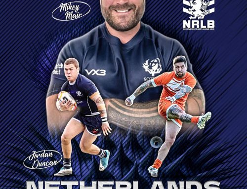 Netherlands RL v Scotland RL – Squad News!