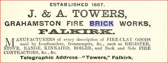 Towers advert 1893 - 94