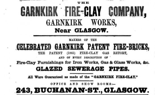 1871 Garnkirk advert