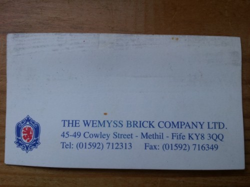 wemyss business card