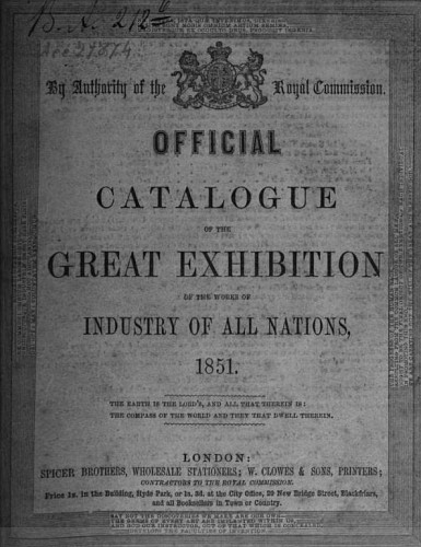 1851 Great Exhibition London