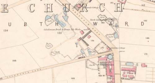 1858 Caledonia brickworks Paisley