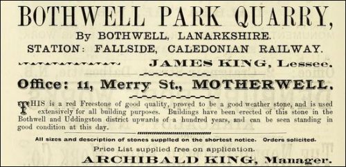 1896-advert-james-and-archibald-king-bothwell-park-quarries