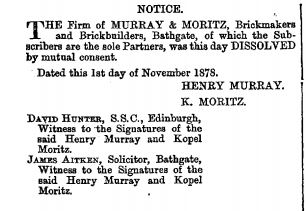 Murray and Moritz 1878 brickmakers