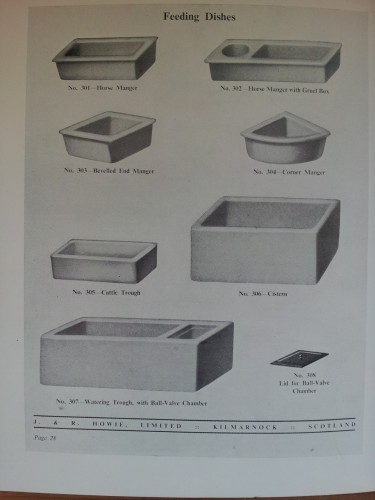 animal feed troughs