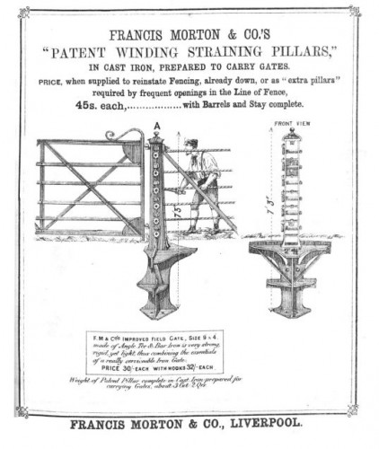 francis morton liverpool - wire fence