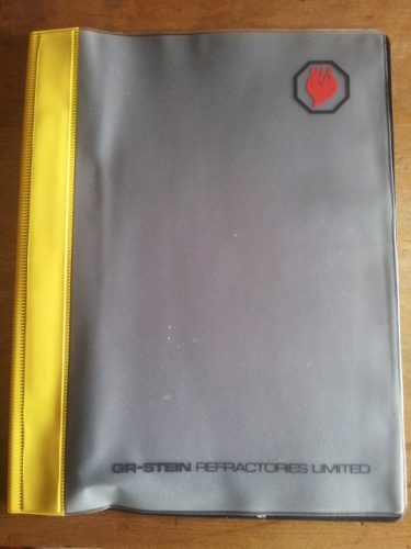 stein plastic folder