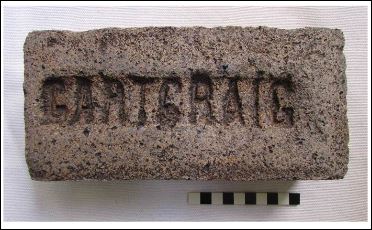 Gartcraig brick found in Buenos Aries, Argentina
