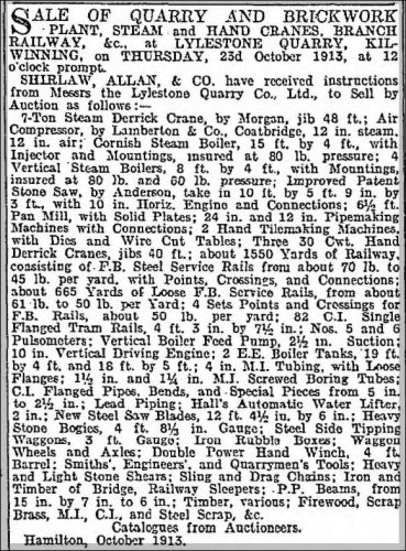 1913-lylestone-quarry-sale