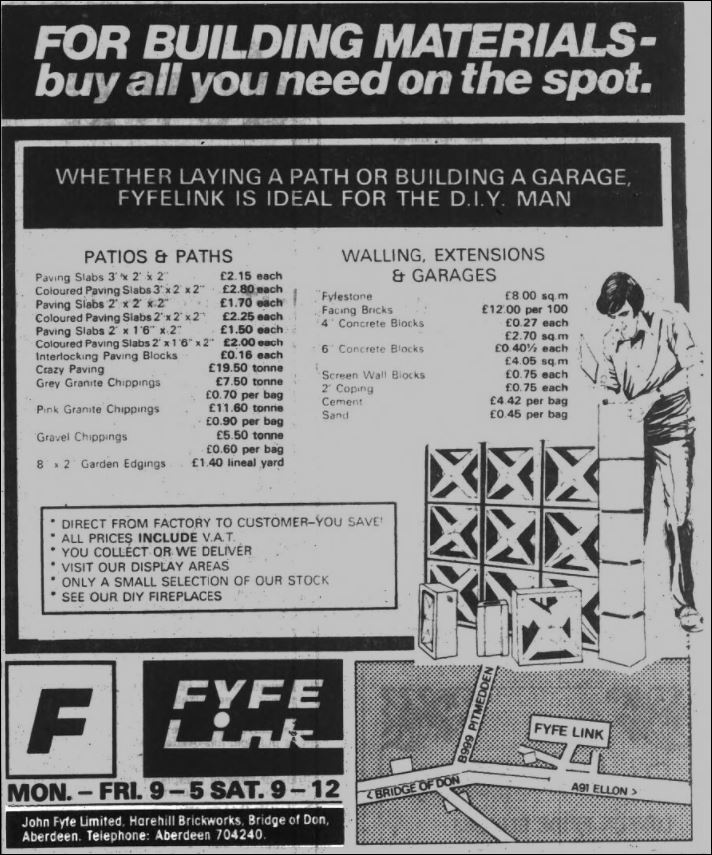 Harehill Brickworks, Bridge of Don, Aberdeen Scotland's Brick and