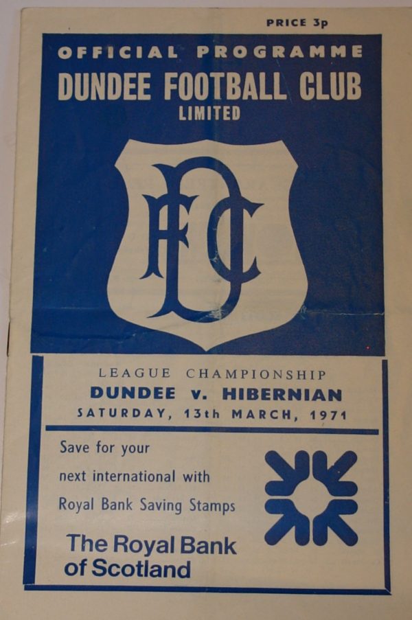 Dundee v Hibernian 1971