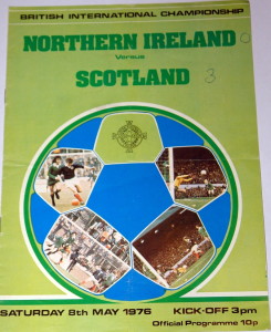 northern ireland v scotland 1976