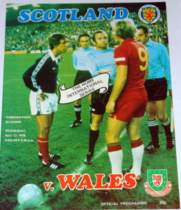 scotland v wales 1978 programme