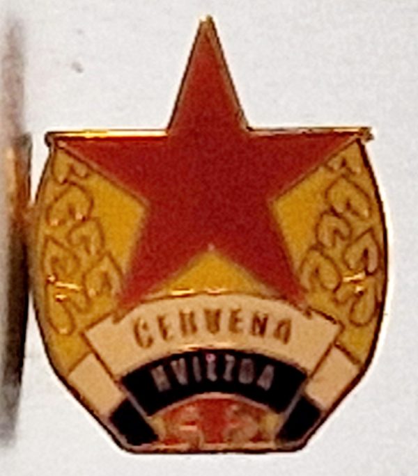 Cervena fc serbian club badge