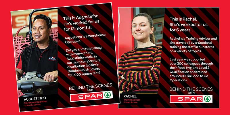 SPAR Scotland recognises colleagues working behind the scenes