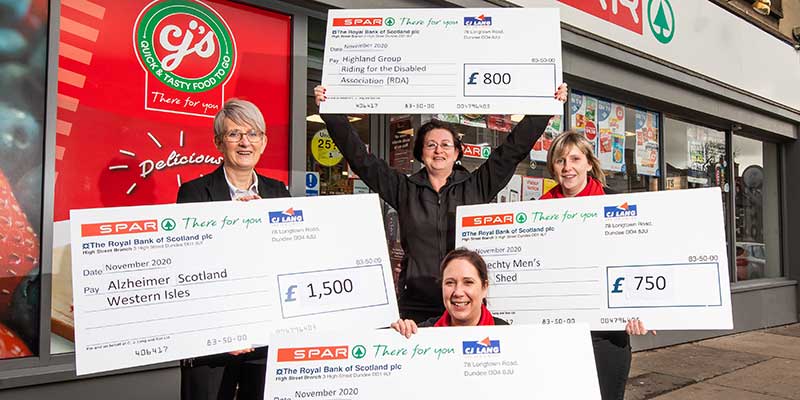 You are currently viewing SPAR Scotland gives more cash back to communities