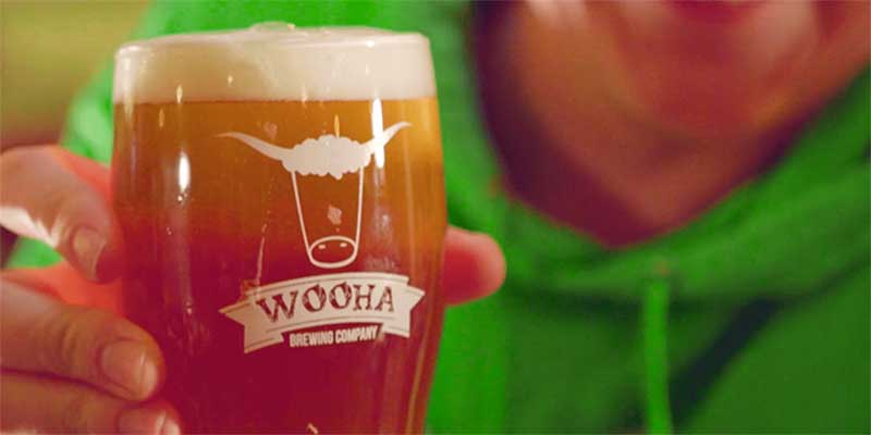 Pint of Wooha beer